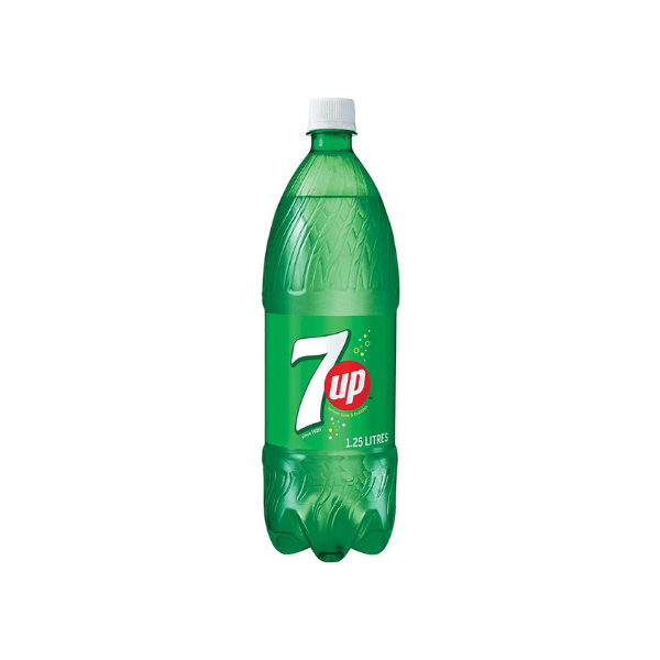 7UP Sparkling Lemonade - 12 x 1.25L Bottles for Refreshing Lemon-Lime Fizz