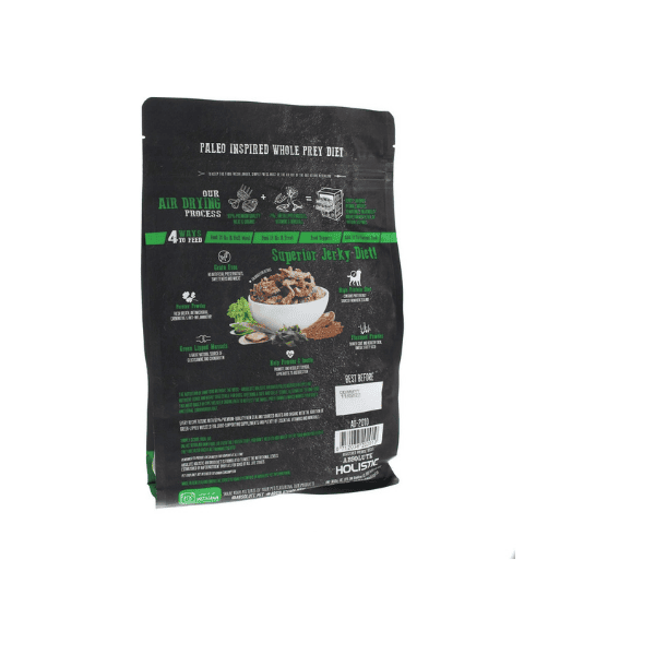 Absolute Holistic Air Dried Dog Food 1kg Chicken & Hoki High-Quality Nutrition