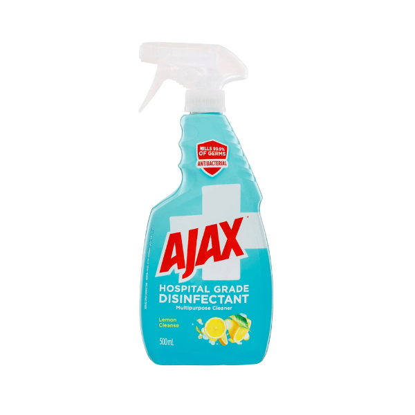 Ajax 500mL Antibacterial Lemon Disinfectant Spray