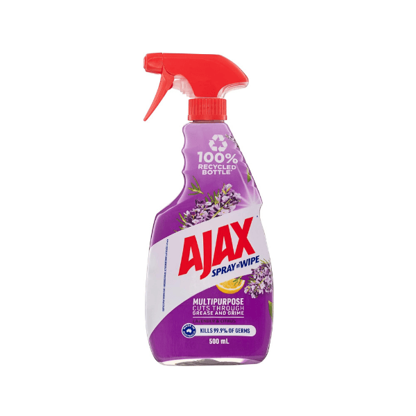 Ajax Multipurpose Spray n Wipe Cleanser  500 mL Lavender & Citrus