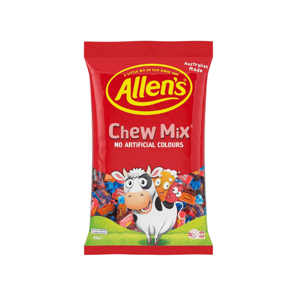 Allen's Bulk Chew Mix Lollies 830g A Tasty Variety for Every Occasion