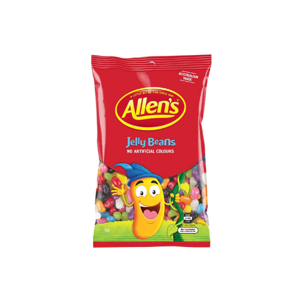 Allen's Jelly Beans Lollies Classic Candy for Every Occasion 1kg