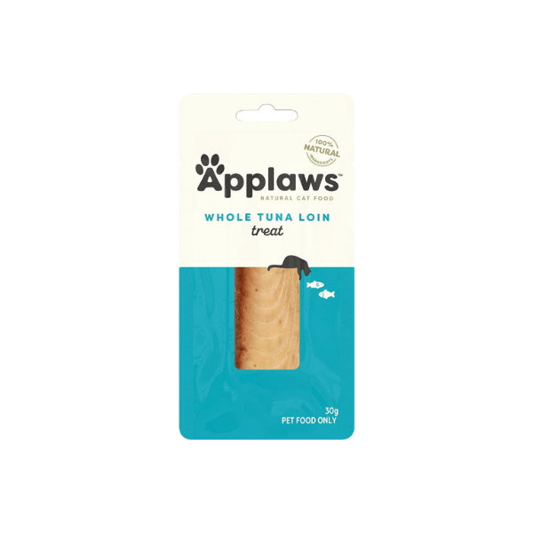 Applaws Whole Tuna Loin Wet Cat Food 30g Tins 18 Pack Limited Ingredient Formula