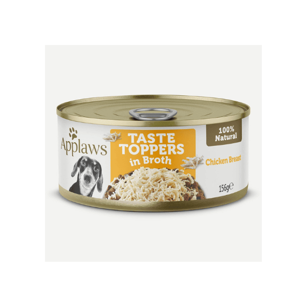 Applaws Chicken Breast in Broth Wet Dog Food Limited Ingredient 156g Tins 16 Pack