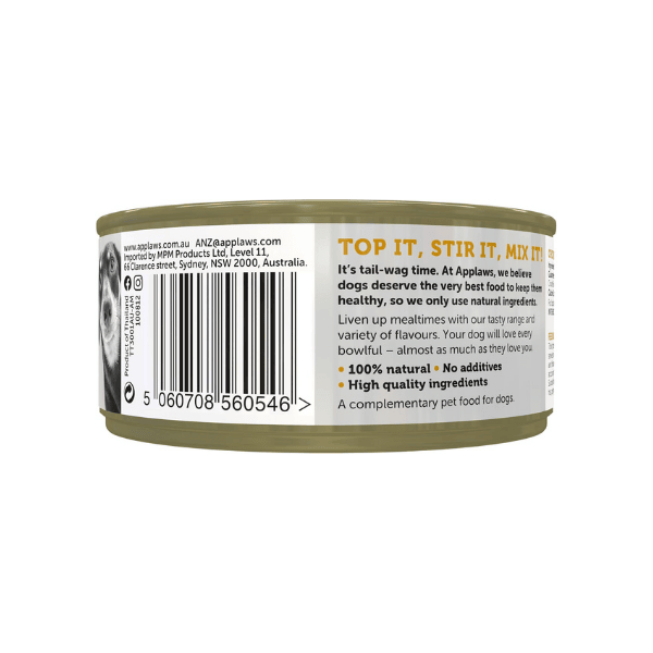 Applaws Chicken Breast in Broth Wet Dog Food Limited Ingredient 156g Tins 16 Pack