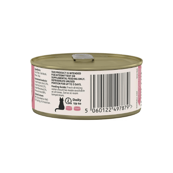 Applaws Natural Wet Cat Food with Tuna and Prawn 70g Tins 24 Pack for Adult Cats