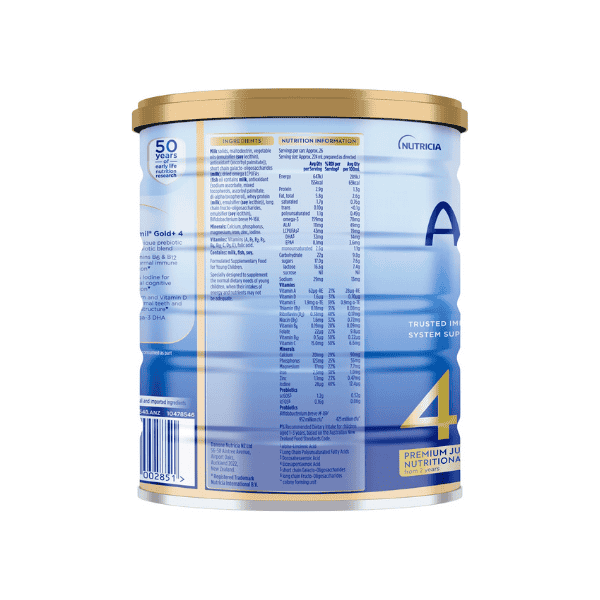 Aptamil Gold+ 4 Junior Nutritional Milk Drink for Children Aged 2+ 900g