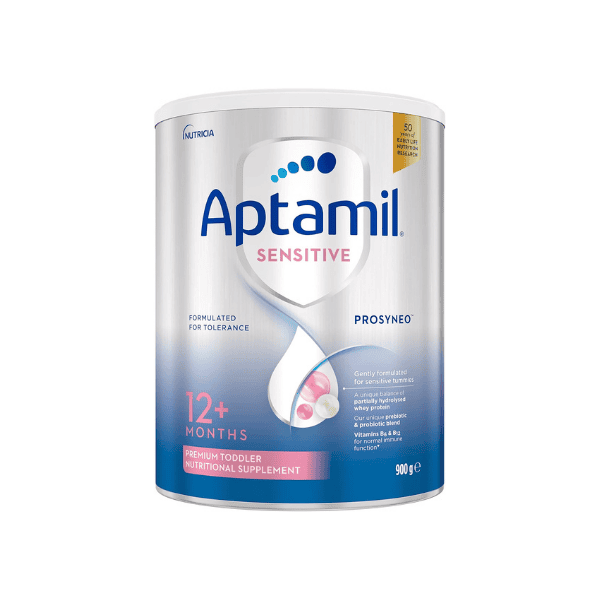 Aptamil Sensitive Toddler Formula 12+ Months 900g For Sensitive Tummies