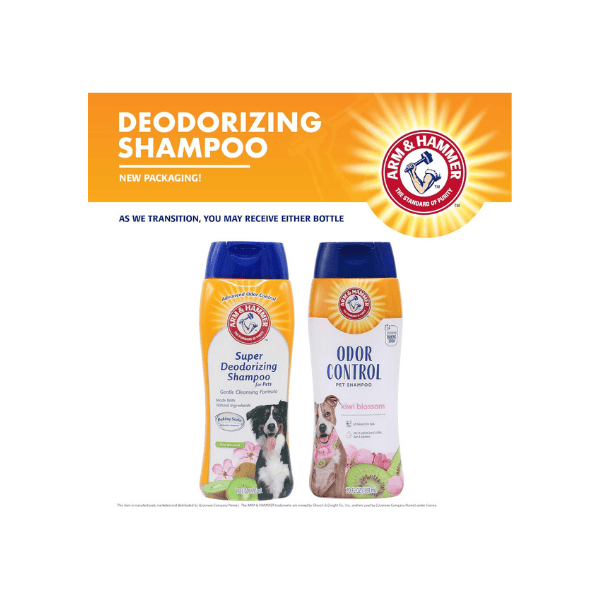 Arm & Hammer Dog Shampoo 591 ml Super Deodorizing Formula for a Fresh Coat