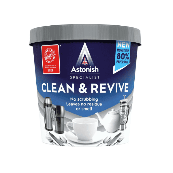 Astonish Specialist Cup Cleaner Revive Coffee and Tea Cups  No Scrubbing Required