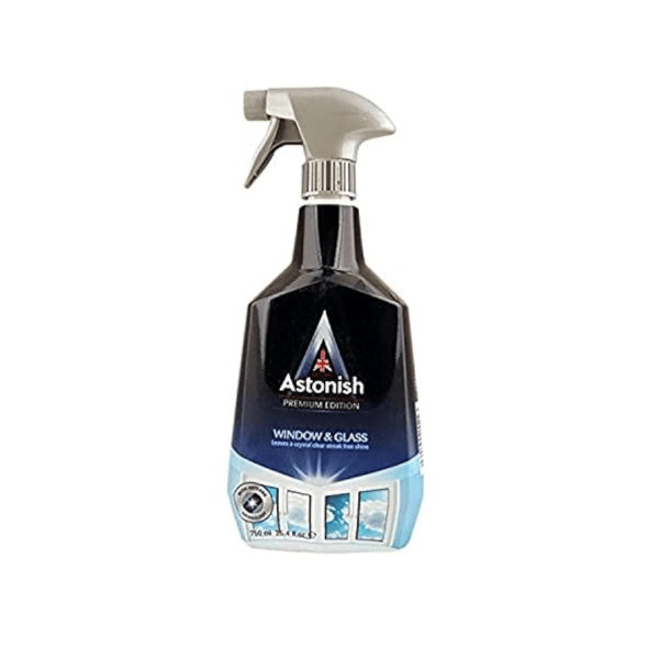 Astonish Window & Glass Cleaner (750ml) Streak Free Anti Condensation