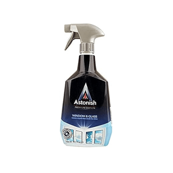 Astonish Window & Glass Cleaner 750ml Streak Free Formula for Windows and Mirrors