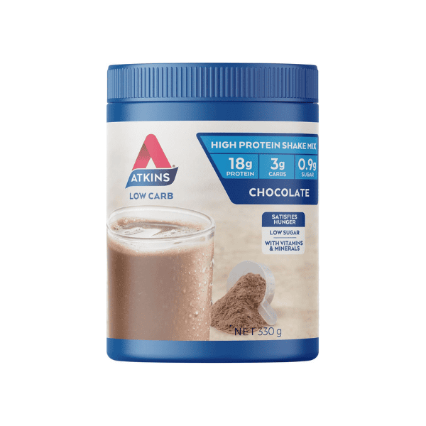 Atkins Chocolate Protein Shake Mix Energizing Low Carb Shake for Keto Dieters