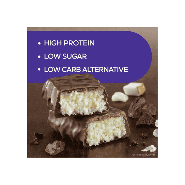 Atkins Endulge Chocolate Coconut Bars Keto Friendly Low Sugar High Fiber 15 Count