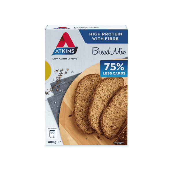 Atkins Low Carb Breadmix Easy Baking for Low Carb Diets 400g