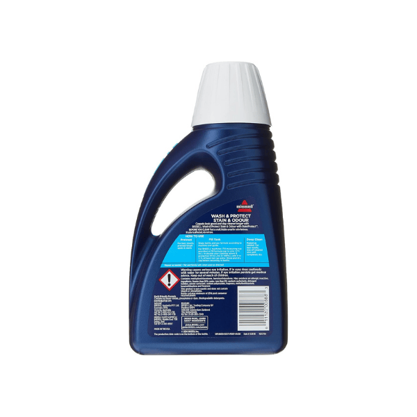 BISSELL 62E5E 2X Stain & Odour Cleaning Formula 750ml Powerful Carpet Cleaner