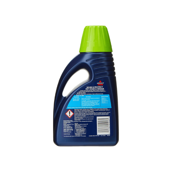 BISSELL 2x Concentrated Pet Stain & Odour Formula 750ml for Carpet Cleaning Machines