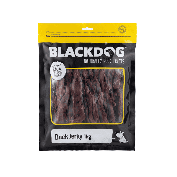 BLACKDOG Duck Jerky Healthy Chews for All Breeds 1kg