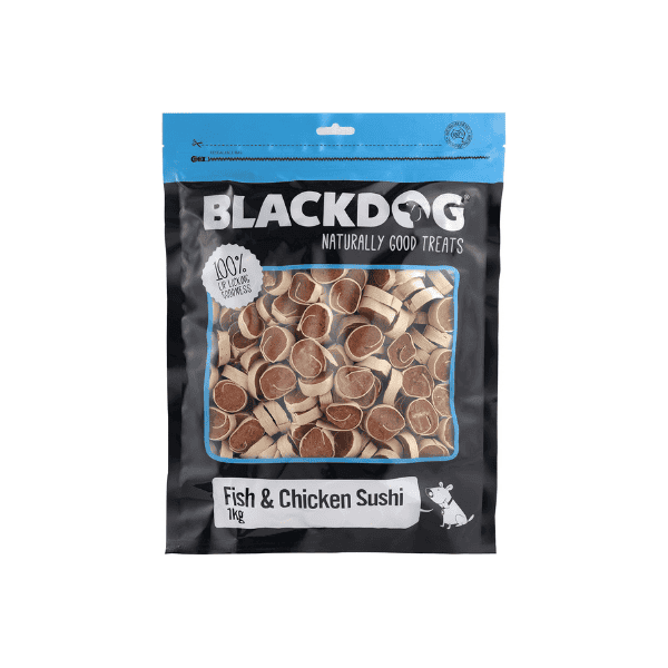 BLACKDOG Fish & Chicken Sushi Dog Food Tasty & Nutritious Treats