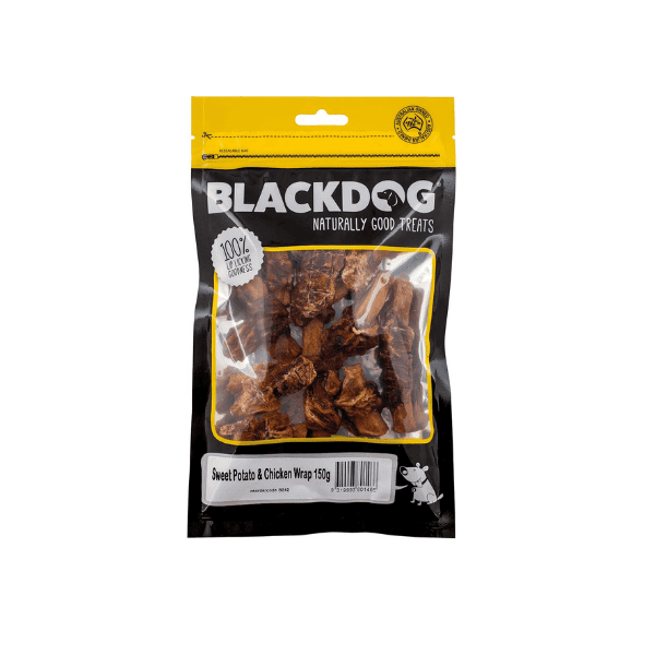 BLACKDOG Sweet Potato Chicken Dog Food 150g Healthy & Tasty Treats