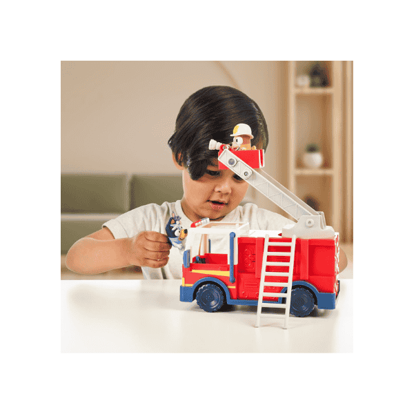 BLUEY Firetruck Set Firefighter Figures and Fun Accessories for Kids