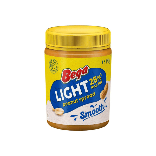 Bega Core Light Smooth Peanut Butter 470g