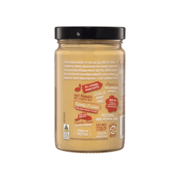 Bega Simply Nuts Crunchy Peanut Butter 650g