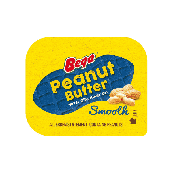 Bega Smooth Peanut Butter 11g Portions 50 Pack