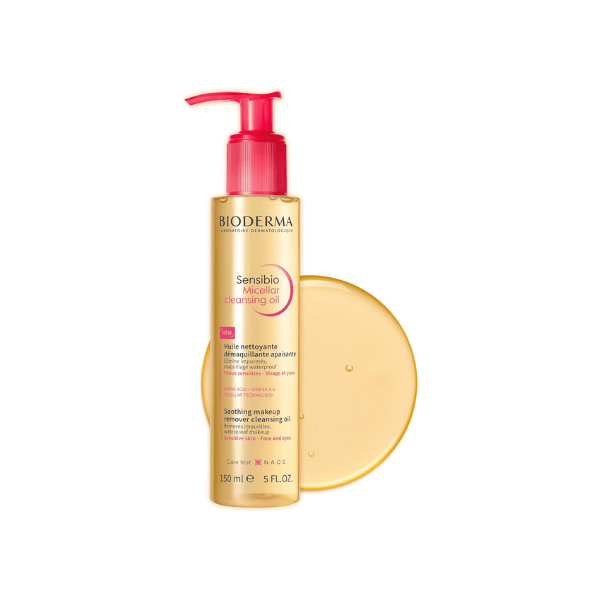 Bioderma Sensibio Micellar Cleansing Oil Nourishing Face Cleanser for Sensitive Skin 150ml