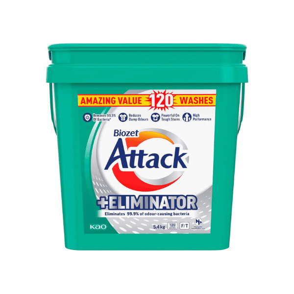 Biozet Attack Plus Eliminator 5.4kg for Exceptional Cleaning Results