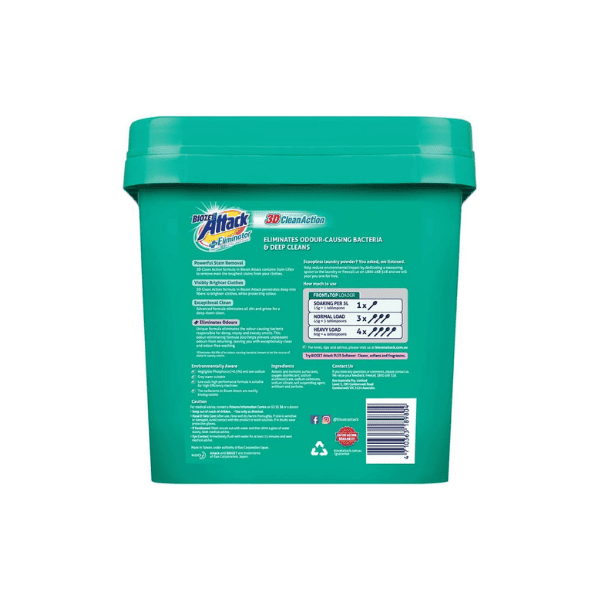 Biozet Attack Plus Eliminator 5.4kg for Exceptional Cleaning Results