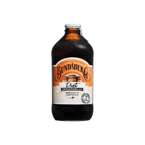 Bundaberg Diet Sars 24 x 375ml Refreshing Low-Calorie Sarsaparilla Soda