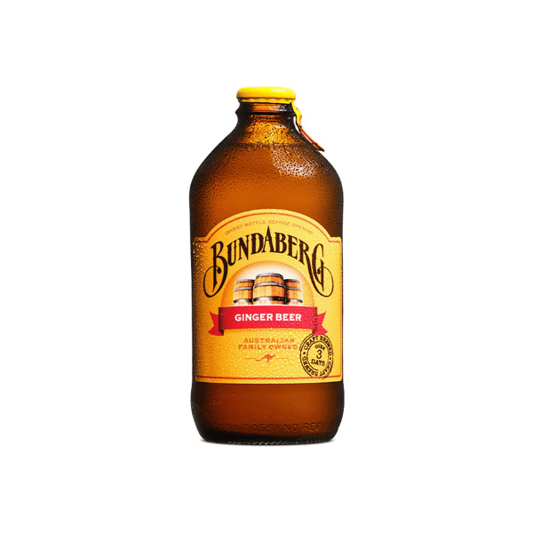 Bundaberg Ginger Beer 375ml Pack of 24 for Bold Refreshing Flavor