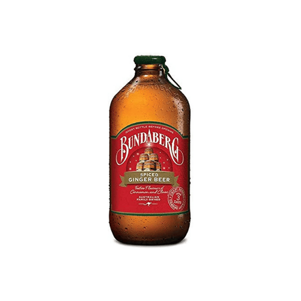 Bundaberg Spiced Ginger Beer 24 x 375ml Pack of Bold, Refreshing Flavor