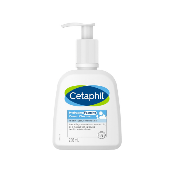 Cetaphil Hydrating Foaming Cream Cleanser 236ml