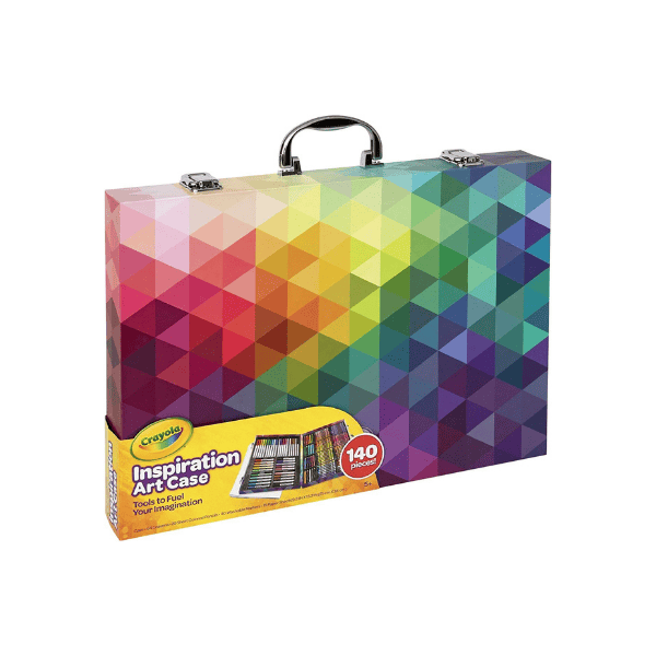 CRAYOLA Inspiration Art Case Portable 140-Piece Coloring Set for Kids