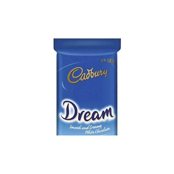 Cadbury Dream Chocolate 180g The Perfect Treat for White Chocolate Lovers