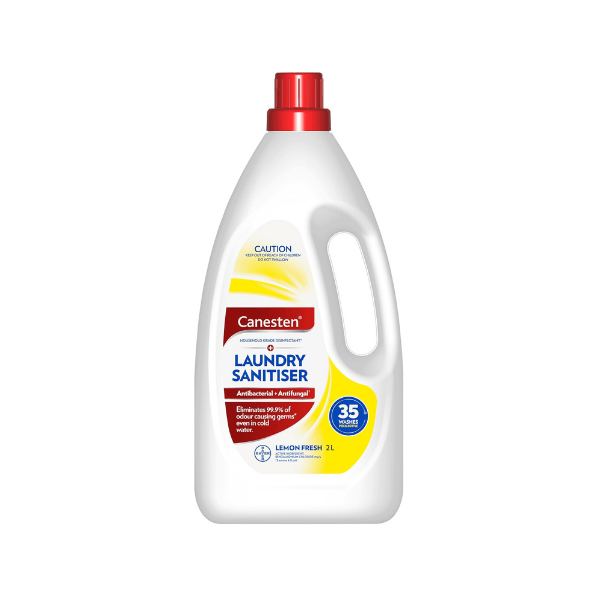 Canesten Household Disinfectant Laundry Liquid 2L Lemon Sanitizer