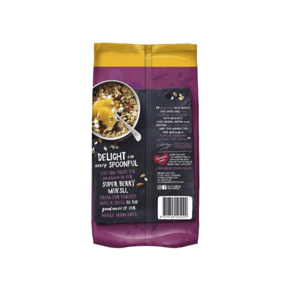 Carman's 875g Super Berry Muesli with Cranberry Blueberry & Goji