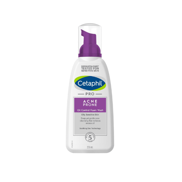 Cetaphil Pro Acne Prone Oil Control Foam Wash 236ml