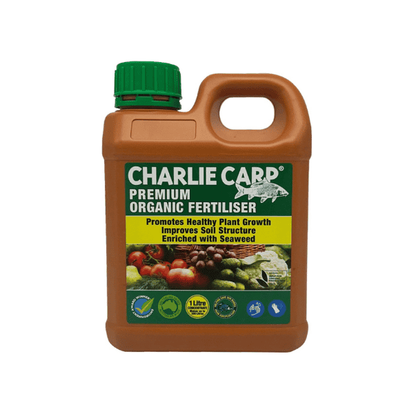 Charlie Carp Certified Organic Fertiliser 1L Sustainable & Effective Garden and Tree Food