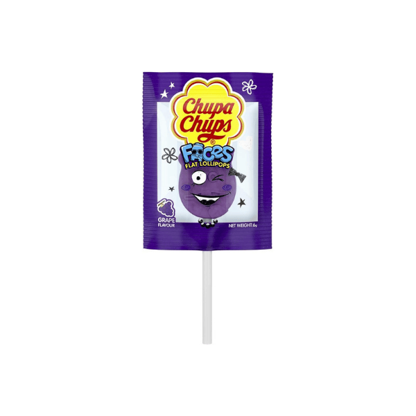 Chupa Chups Faces Bag 210g of Colorful Lollipops for Every Occasion