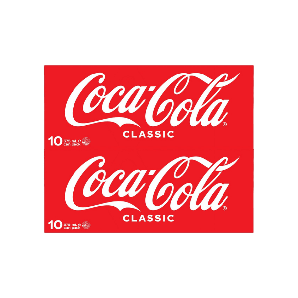 Coca-Cola Classic 20 Pack Cans (375 mL)