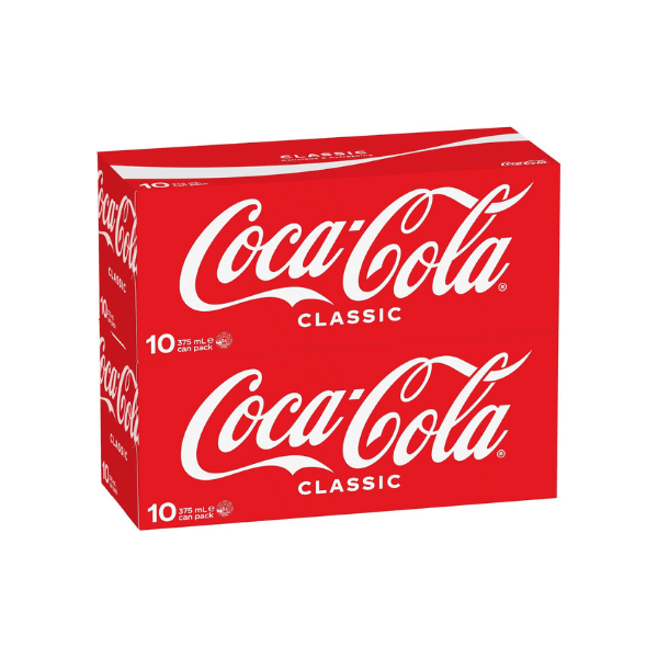 Coca-Cola Classic 20 Pack Cans (375 mL)