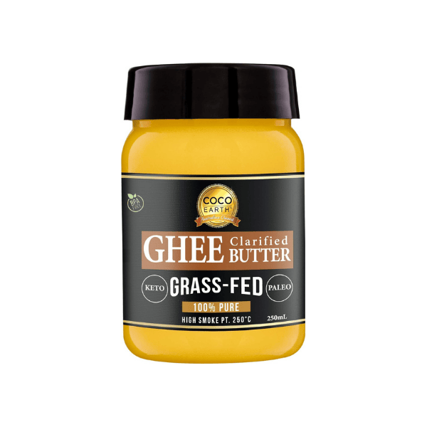 Coco Earth Grass-Fed Ghee Butter 250ml – Pure Nutritious and Flavorful