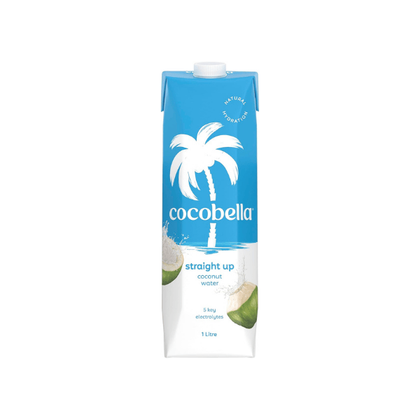 Cocobella Coconut Water Straight Up - 6 x 1L | Hydrate Naturally