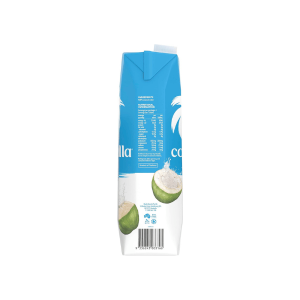 Cocobella Coconut Water Straight Up - 6 x 1L | Hydrate Naturally