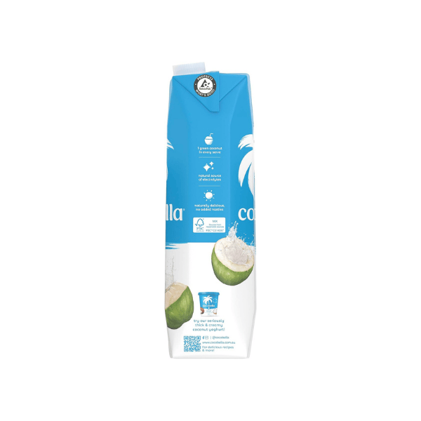 Cocobella Coconut Water Straight Up - 6 x 1L | Hydrate Naturally