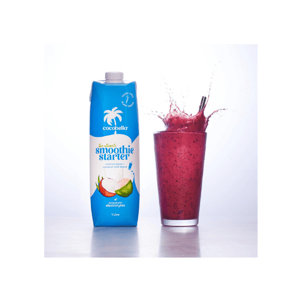 Cocobella Smoothie Starter - 1L Pack of 6 ,Perfect for Healthy Blends