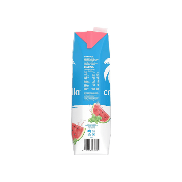 Buy Cocobella Coconut Water with Watermelon & Mint - 6 x 1L | Refreshing Hydration